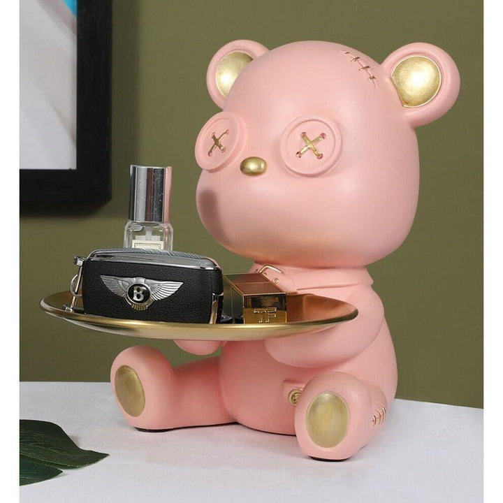 Vide Poche Design Ourson | Câlin - Designix Vide poche Vert