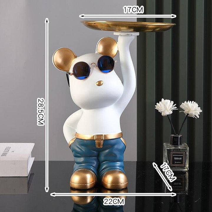 Vide Poche Design Ourson | Neo - Designix Vide poche Bleu