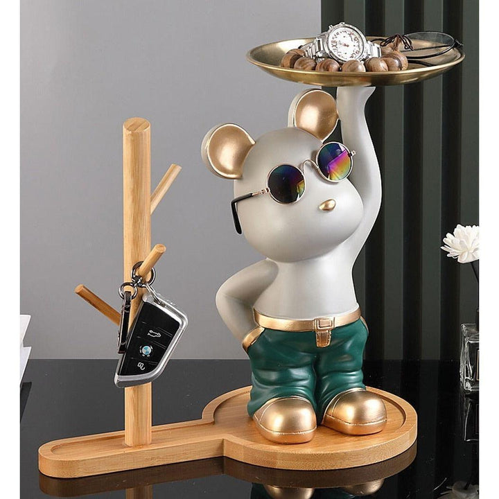Vide Poche Design Ourson | Neo - Designix Vide poche Gris