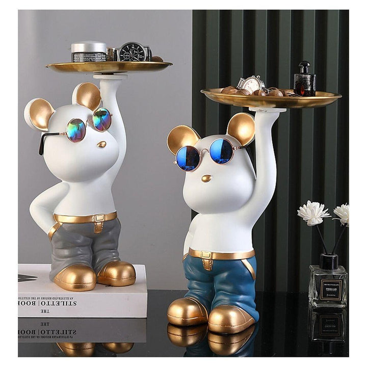 Vide Poche Design Ourson | Neo - Designix Vide poche Gris