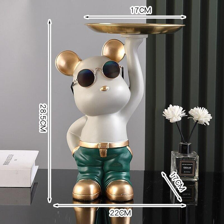Vide Poche Design Ourson | Neo - Designix Vide poche Vert