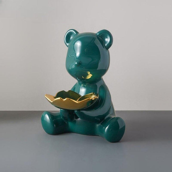 Vide Poche Design Ourson | Nounours - Designix Vide poche Vert