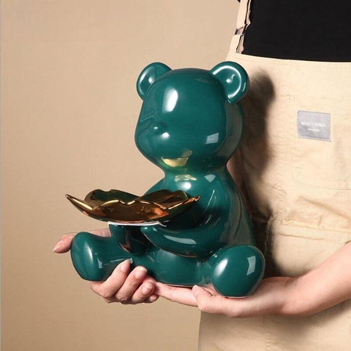 Vide Poche Design Ourson | Nounours - Designix Vide poche Vert