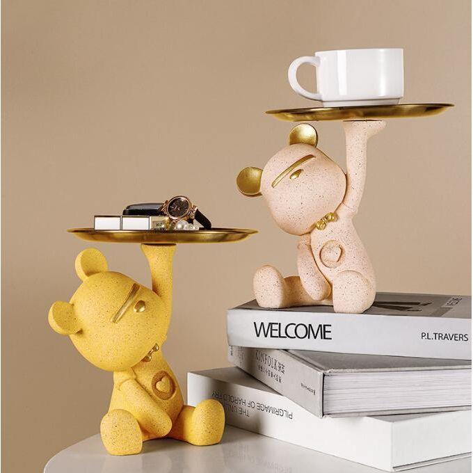 Vide Poche Design Ourson | Teddy - Designix Vide poche Rose