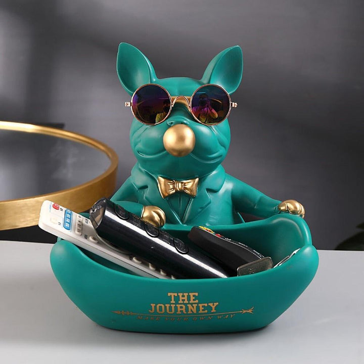 Vide Poche Design Bouledogue | Peanut | Designix - Vide poche    - https://designix.fr/