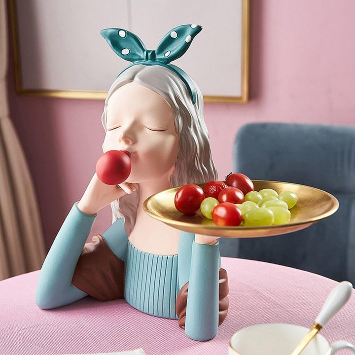 Vide Poche Design Pin - up | Coral - Designix Vide poche Bleu