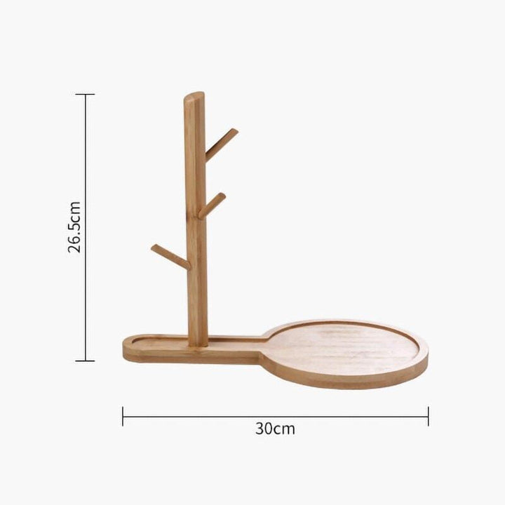 Vide Poche Design Bouledogue | P'tit Chou | Designix - Vide poche Socle en bois   - https://designix.fr/