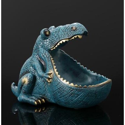 Vide Poche Design Dinosaure | Rex | Designix - Vide poche Bleu   - https://designix.fr/