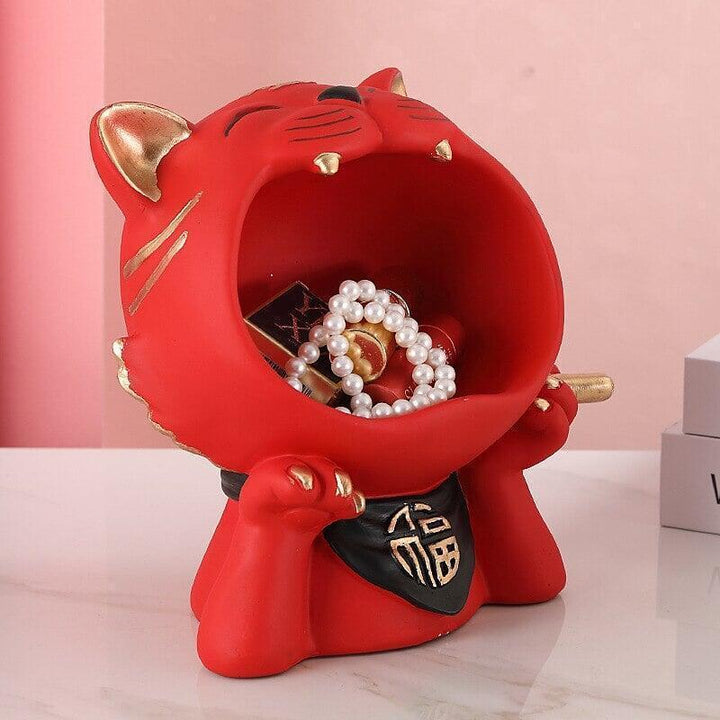Vide Poche Design | Tanker - Designix Vide poche Rouge