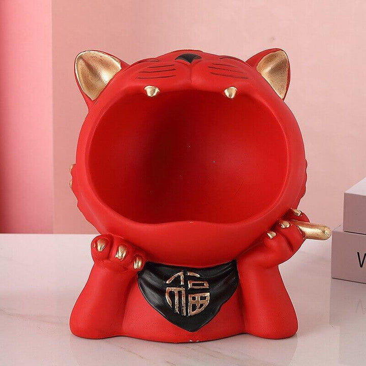 Vide Poche Design | Tanker - Designix Vide poche Rouge