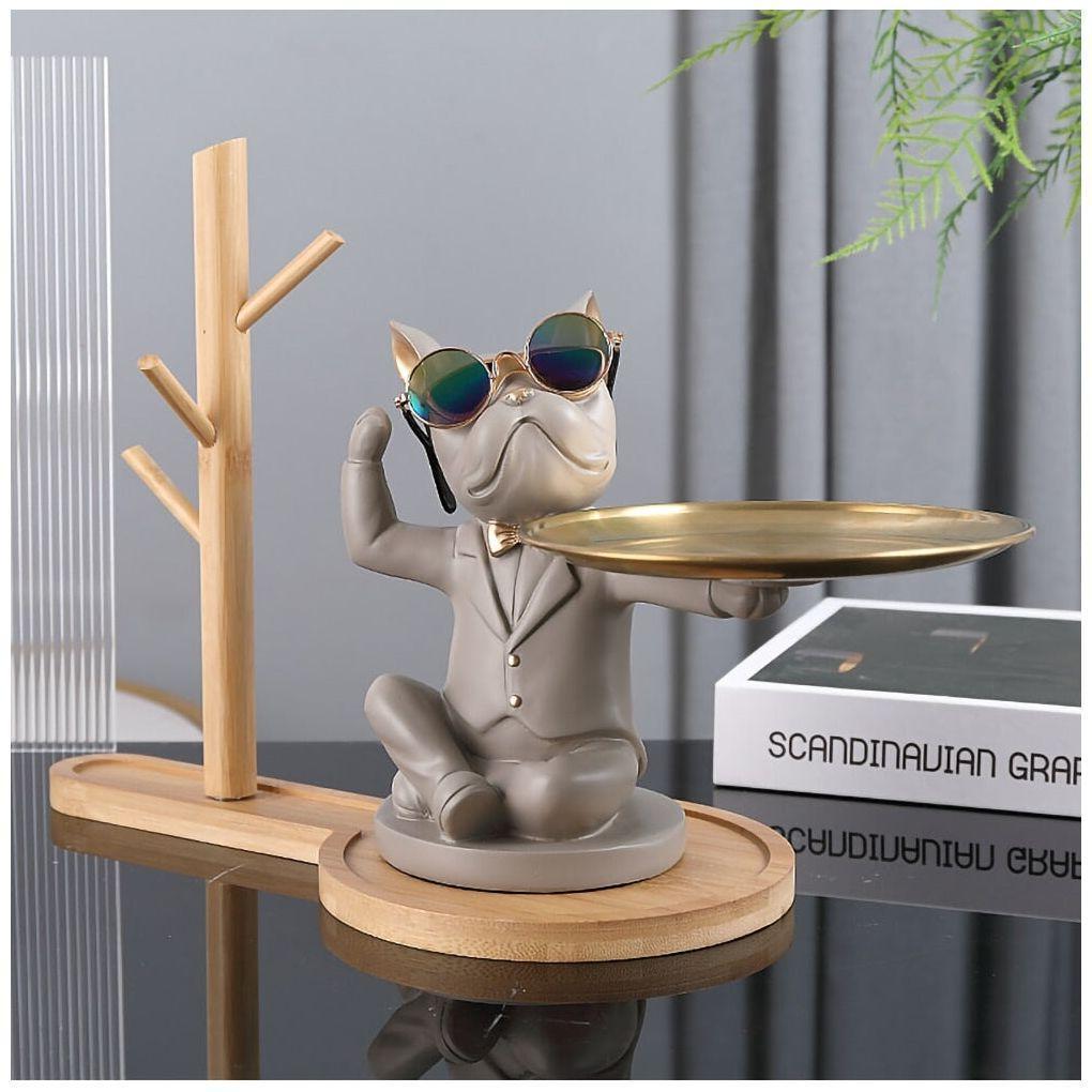 Vide Poche Design Bouledogue | Tidal | Designix - Vide poche    - https://designix.fr/