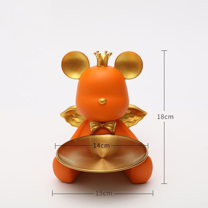 Vide Poche Design | Tuna | Designix - Vide poche Orange   - https://designix.fr/