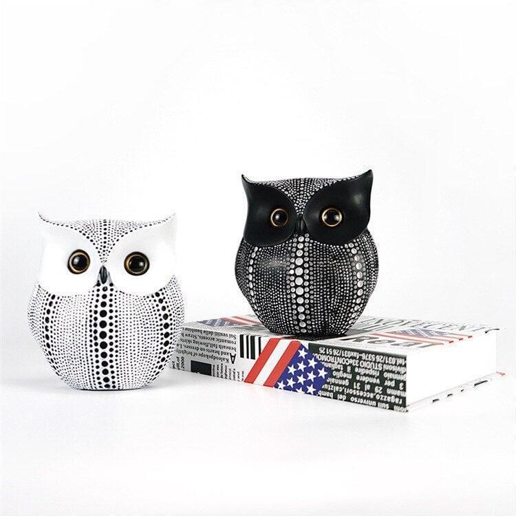 "Hibou Résine Décoration Intérieure" | Designix - 2222 - https://designix.fr/