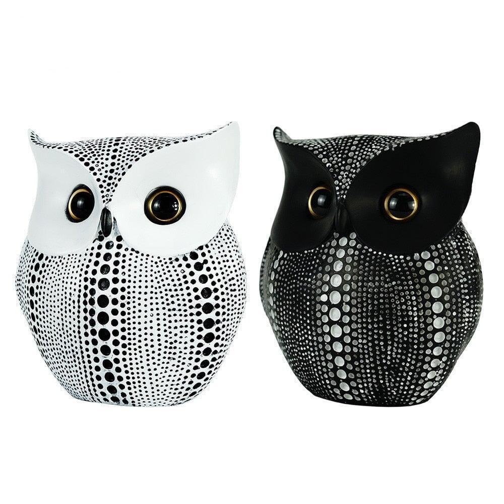 "Hibou Résine Décoration Intérieure" | Designix - 2222 - https://designix.fr/