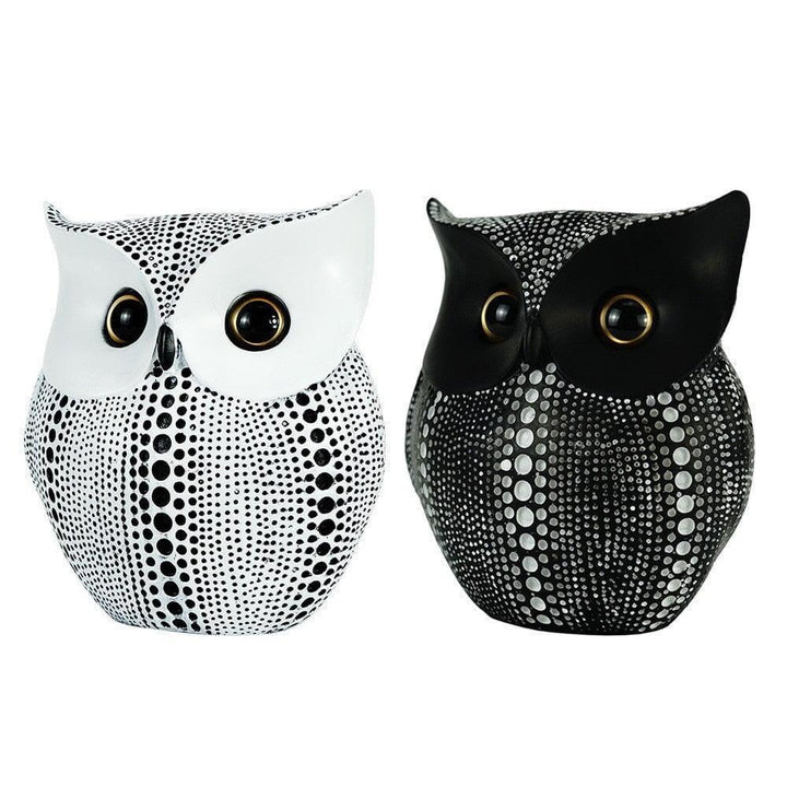 "Hibou Résine Décoration Intérieure" | Designix - 2222 - https://designix.fr/