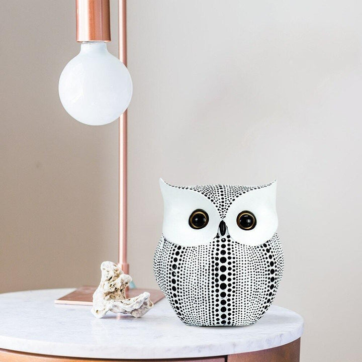 "Hibou Résine Décoration Intérieure" | Designix - 2222 - https://designix.fr/
