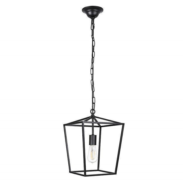 "Suspension Industrielle Vintage Noire" | Designix - 2222 - https://designix.fr/