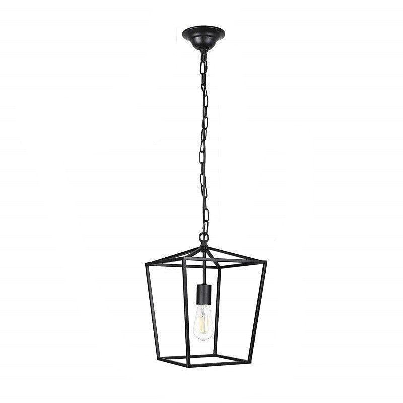 "Suspension Industrielle Vintage Noire" | Designix - 2222 Noir 1PCS - https://designix.fr/